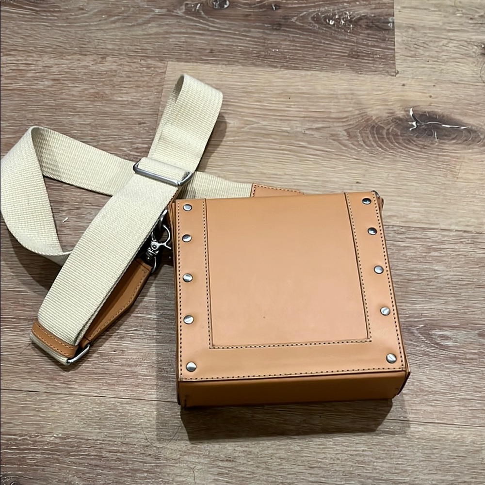 Tan Leather Alexandre Mattiussi Bag (AMI)